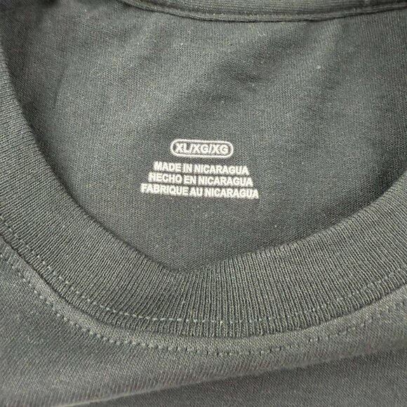 Men's T-shirt, California Republic, Size XL, Black - Picture 4 of 8